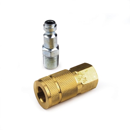 Primefit T / Automotive Coupler w/Male Plug (2PCS) TK1001-2